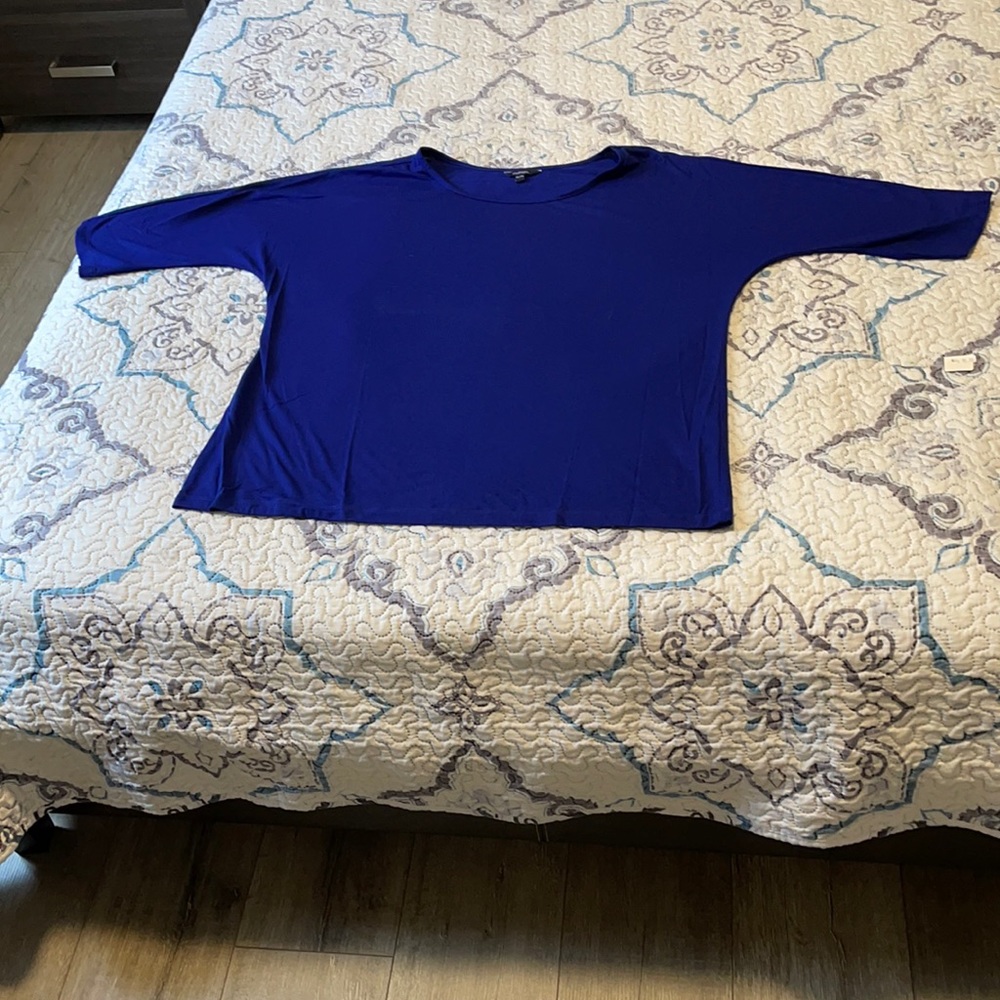 Women's Shirt, Royal Blue Color, Size XXL